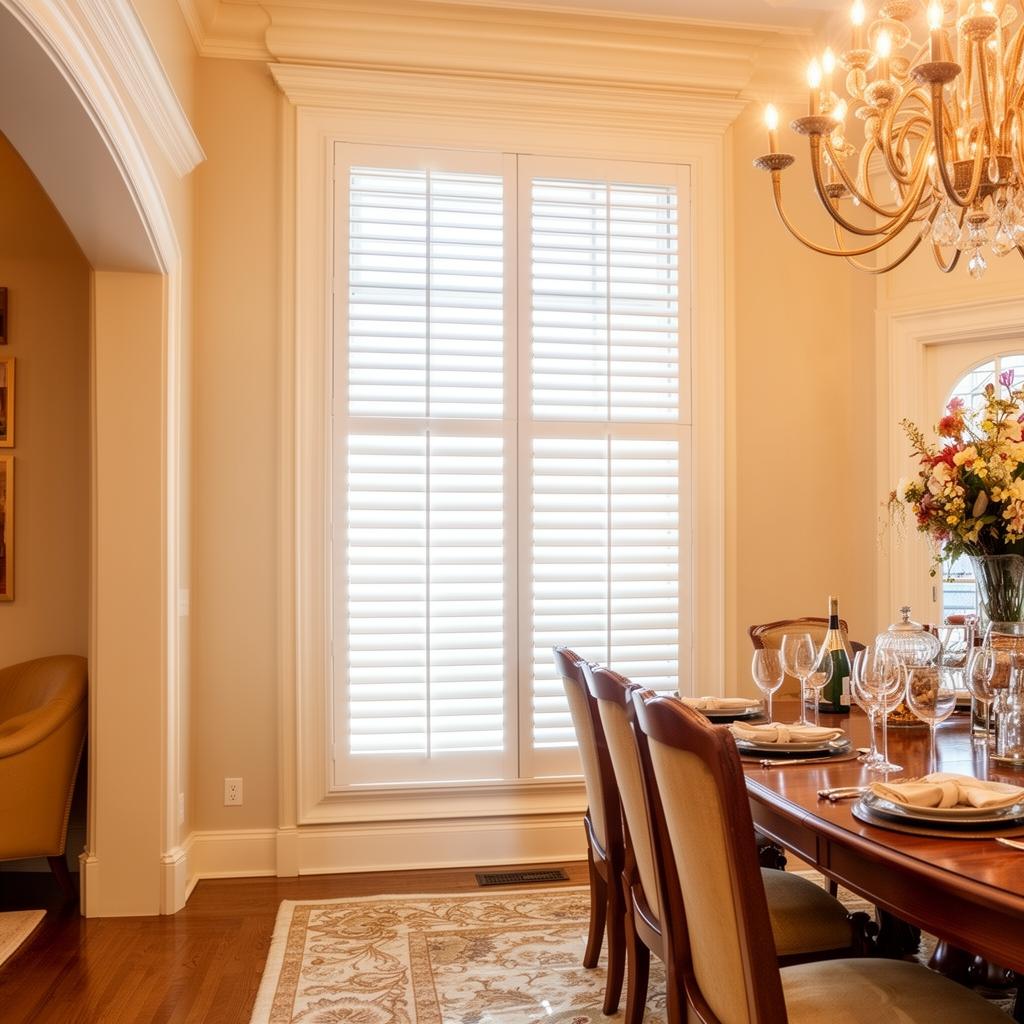 Café Style plantation shutters