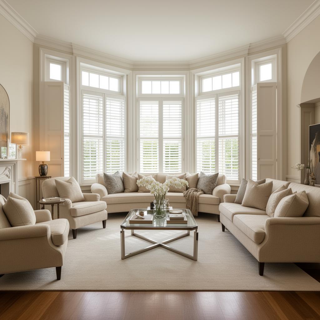 Bypass Panels plantation shutters